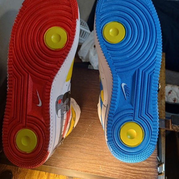 Nike costume made Who framed roger rabbit sneakers - Picture 6 of 6